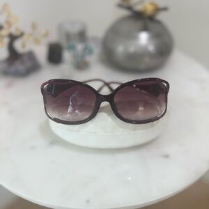 Emilio Pucci Elegant Burgundy Sunglasses